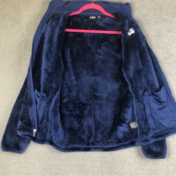 Fila Sport Faux Fur Jacket size M - Picture 3 of 7